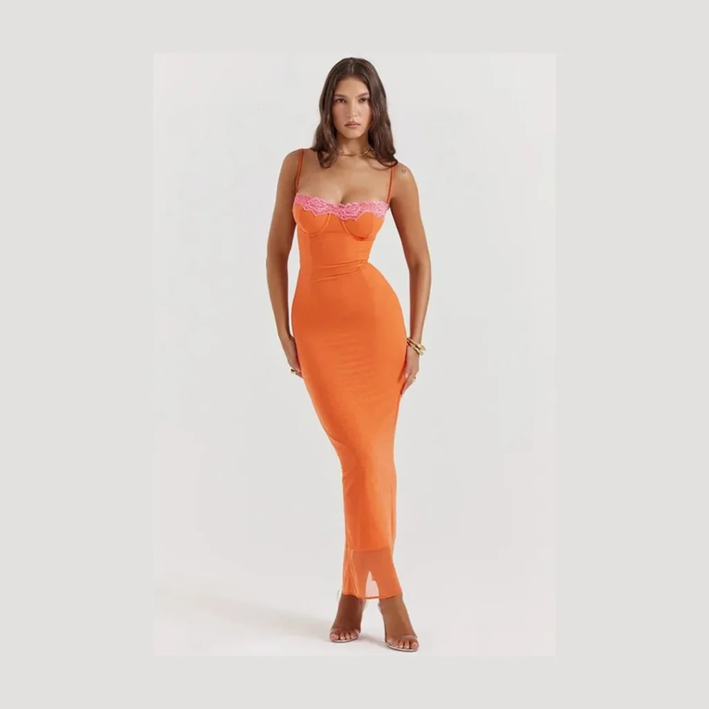 Tangerine Dream Dress - best orange summer dress for women India 2026 at Kattwalk