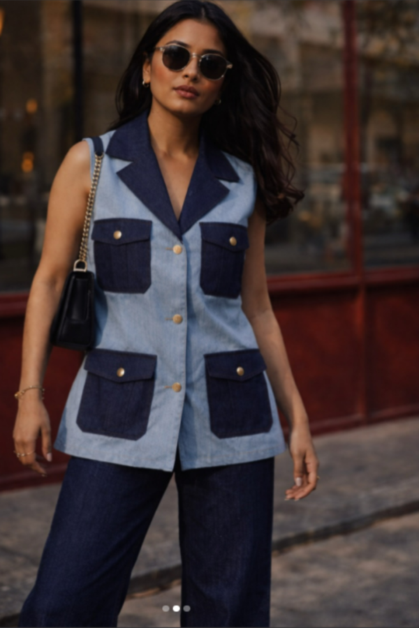 Denim Shade Play Co-ord Set