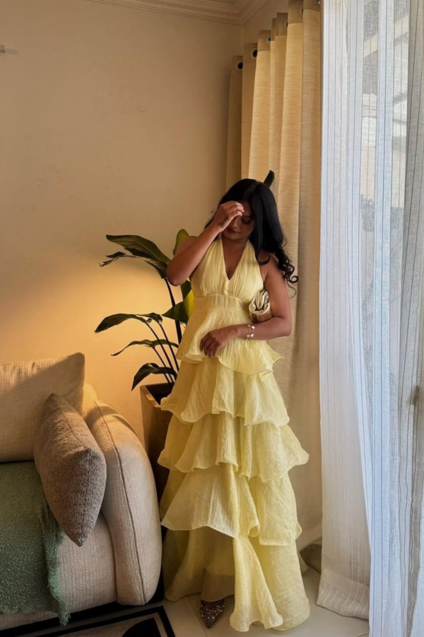 Aurelia Cascade Dress